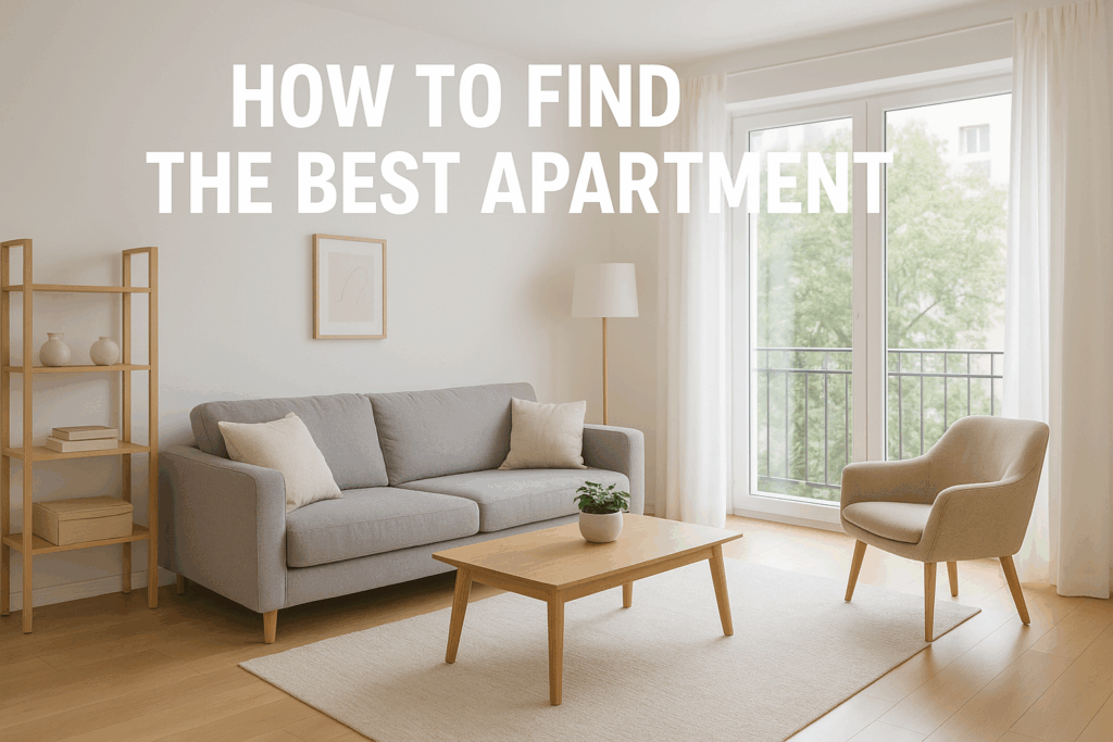 How To Find The Best Apartment?