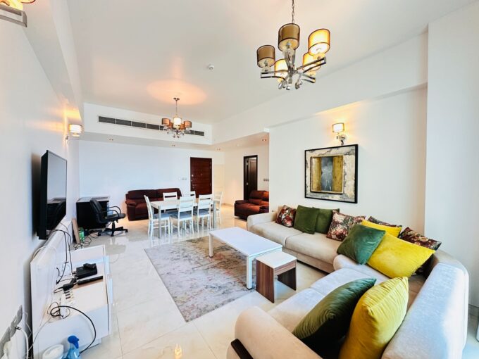 Fully furnished apartment Juffair with city and sea view