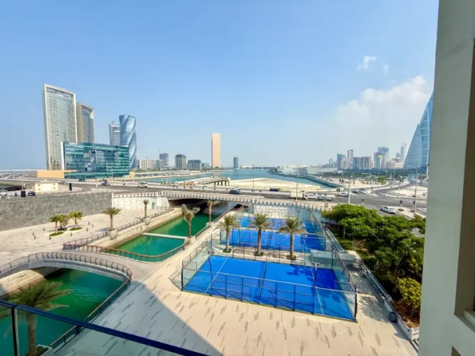 Luxury 1 bedroom apartment Bahrain Harbour with water views