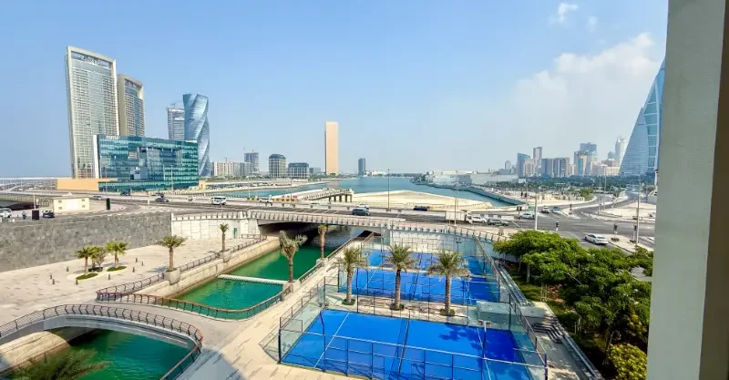 Luxury 1 bedroom apartment Bahrain Harbour with water views