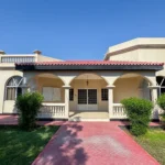 Semi-furnished stand alone 4 bedroom villa in Janabiya with outside garden and large patio