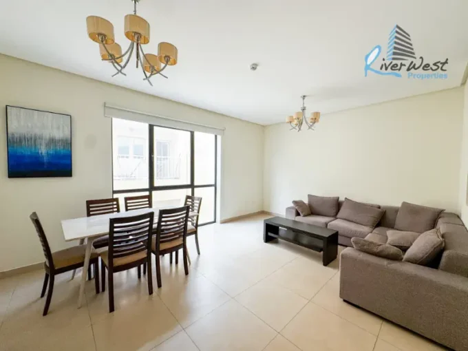 Fully furnished 1 bedroom apartment for rent in Janabiya with rooftop BBQ and modern amenities