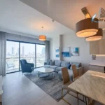 2 bedroom luxury apartment for rent in Reef with balcony, high-floor, and spectacular views