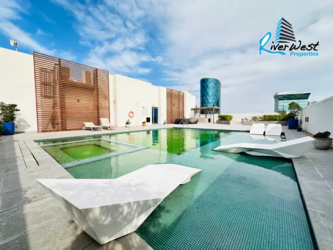 2 bedroom apartment Seef sea view