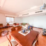 Fully furnished, spacious 3 bedroom apartment living room in Abraj Al Lulu with modern design