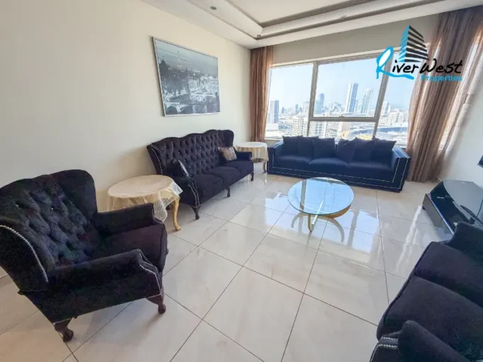 Fully furnished 2 bedroom apartment Abraj Al Lulu