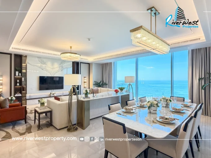 luxury 2 bedroom apartment Onyx Bahrain Bay