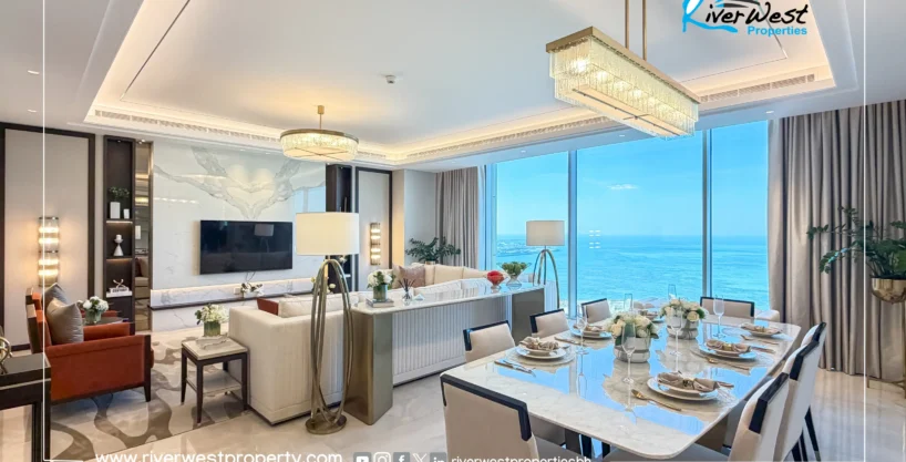luxury 2 bedroom apartment Onyx Bahrain Bay