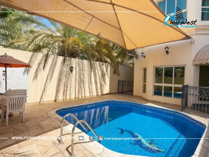 Private Pool Villa for Rent in Busaiteen