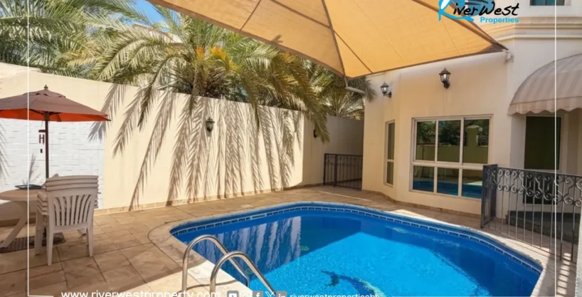 Private Pool Villa for Rent in Busaiteen