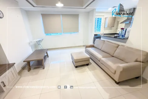 Furnished Apartment with Balcony in Sanabis