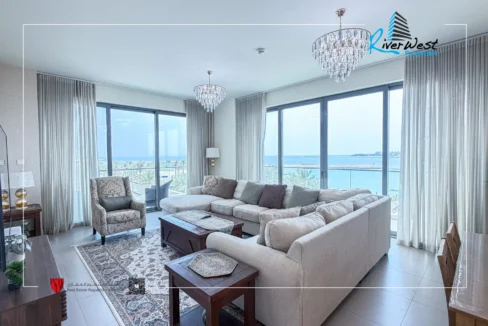 3 Bedroom Apartment with Full Sea View in Marassi Shores