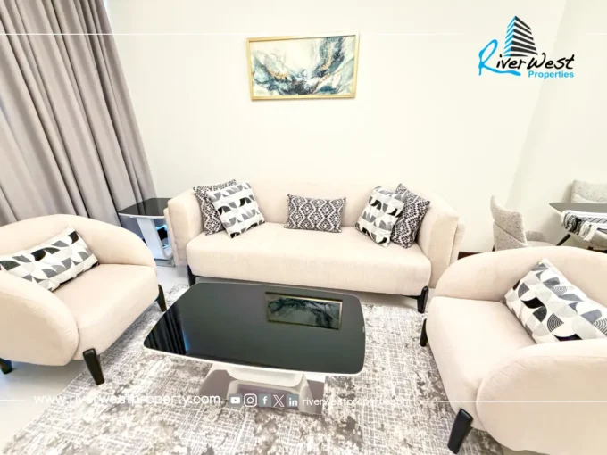 2 Bedroom Furnished Apartment with Maid Room