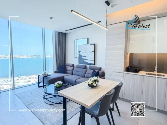 1 bedroom sea view apartment for rent in Juffair