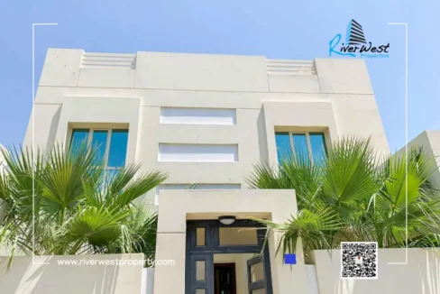 Semi-furnished villa in Bahrain